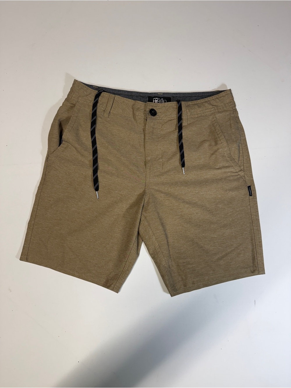O'Neill Men's Drawstring Hybrid Shorts - Tan